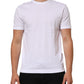 White Goodluck 2021 Cotton Crew Neck  T-shirt