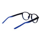Blue Stainless Steel Glasses (Frames)