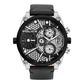 Black Leather Watch