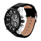Black Leather Watch