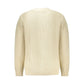 Beige Cotton Men Sweater