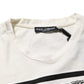 White Cotton Logo Bandana Print Men T-shirt