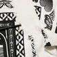 White Cotton Logo Bandana Print Men T-shirt