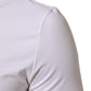 White Cotton Round Neck Men Underwear T-shirt