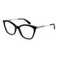 Black Metal Glasses (Frames)