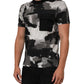 Multicolor Camouflage Men Short Sleeves T-shirt