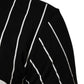 Black Cotton Polka Dots Round Neck T-shirt
