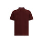 Polo with striped detail