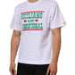 White Graphic Print Cotton Crew Neck T-shirt