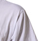 White Graphic Print Cotton Crew Neck T-shirt