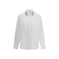 Long-sleeved Shirt with embellished collar