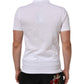 White Collared Short Sleeves Polo T-shirt