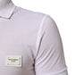 White Collared Short Sleeves Polo T-shirt