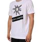 White Sacred Heart Short Sleeve Men T-shirt