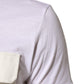 White Cotton Pocket Short Sleeves Men T-shirt