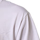 White Logo Print Cotton Crew Neck Men T-shirt