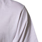 White Angel Print Cotton Men Crew Neck T-shirt
