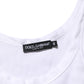 White Sleeveless Round Neck Tank Top T-shirt