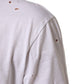 White Distressed Cotton V Neck Men T-shirt