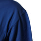 Blue Logo Print Cotton Crew Neck Men T-shirt