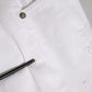 White Cotton Tattered BOYFRIEND Denim Jeans