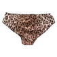 Multicolor Leopard Print Girdle Panty Underwear