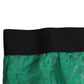 Green DG Logo Lace High Brief Panty Underwear
