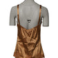 Brown Floral Lace Tank Lingerie Sleepwear Underwear