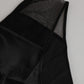 Black Silk Stretch High Waist Panty Underwear