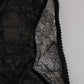 Black Nylon Stretch High Waist Panty Underwear