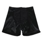 Black Silk Stretch Slip Cycling Women Underwear