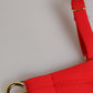 Red Nylon Swimsuit 2 Piece Top Bottom Swimwear