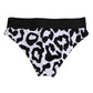 White Leopard Nylon High Waist Panty Underwear