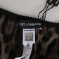 Brown Leopard Silk Mid Waist Panty Underwear