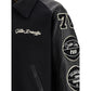 Black Fleece Wool Bomber