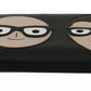 Black Leather #DGFAMILY Zipper Continental Mens Wallet