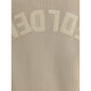 Beige Cotton Sweatshirt