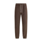Brown Cotton Joggers (Workout Pants)