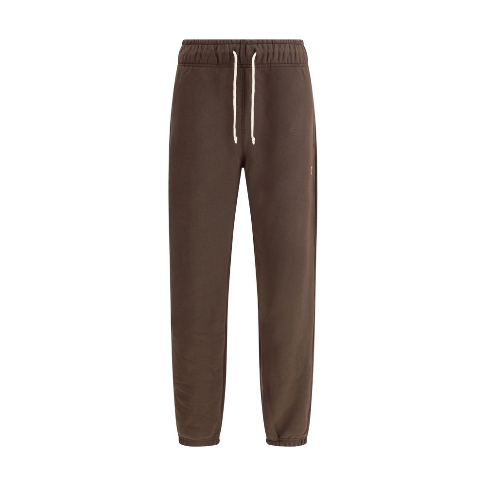 Brown Cotton Joggers (Workout Pants)