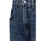 Blue Cotton Jeans Denim