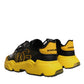 Black Yellow Daymaster Low Top Sneakers  Shoes