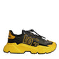 Black Yellow Daymaster Low Top Sneakers  Shoes