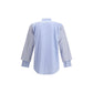 Blue Cotton Pattern Shirt
