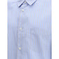 Blue Cotton Pattern Shirt