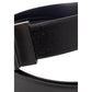 Black Leather Regular Belt