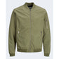 Green Polyester Bomber