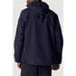 Blue Polyester Shell Jacket