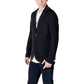 Black Cotton Blazer