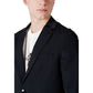 Black Cotton Blazer