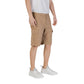 Beige Cotton Bermuda Shorts